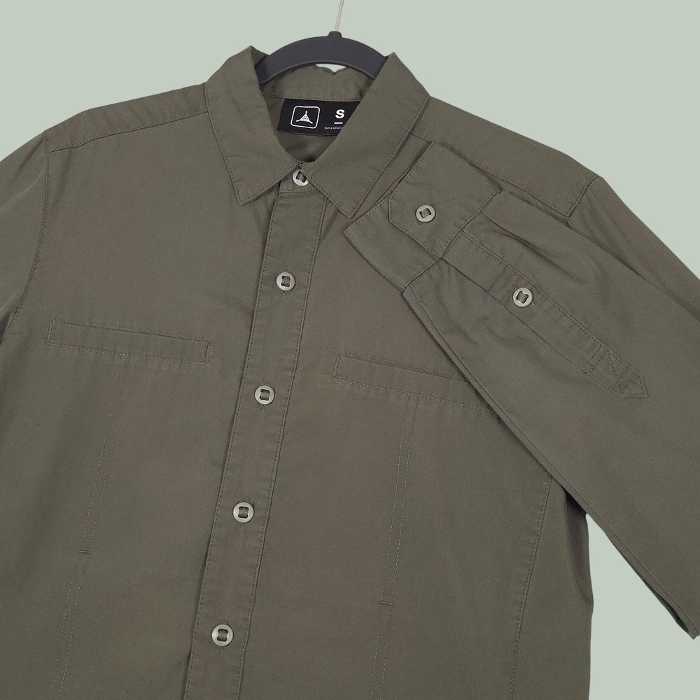 Triple Aught Design Men Small Long Sleeve Tactical Button Down Shirt USA Gear